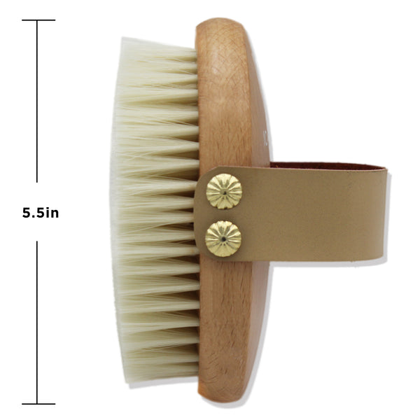 ICANdOIT® - Dry Body Brush with Vegan Fiber Suitable for All Kinds of Skin | Soft Strength
